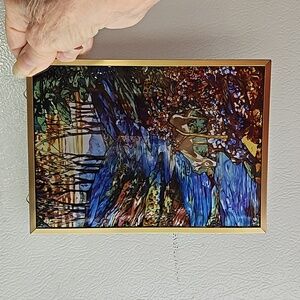 Tiffany Fawn Stained Glass Nature Stream 1910 Louis Comfort Tiffany Glass Master